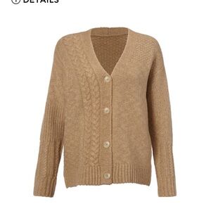 Cabi Neighborhood Cardigan Sweater 
Size L fits like an XL Purchased